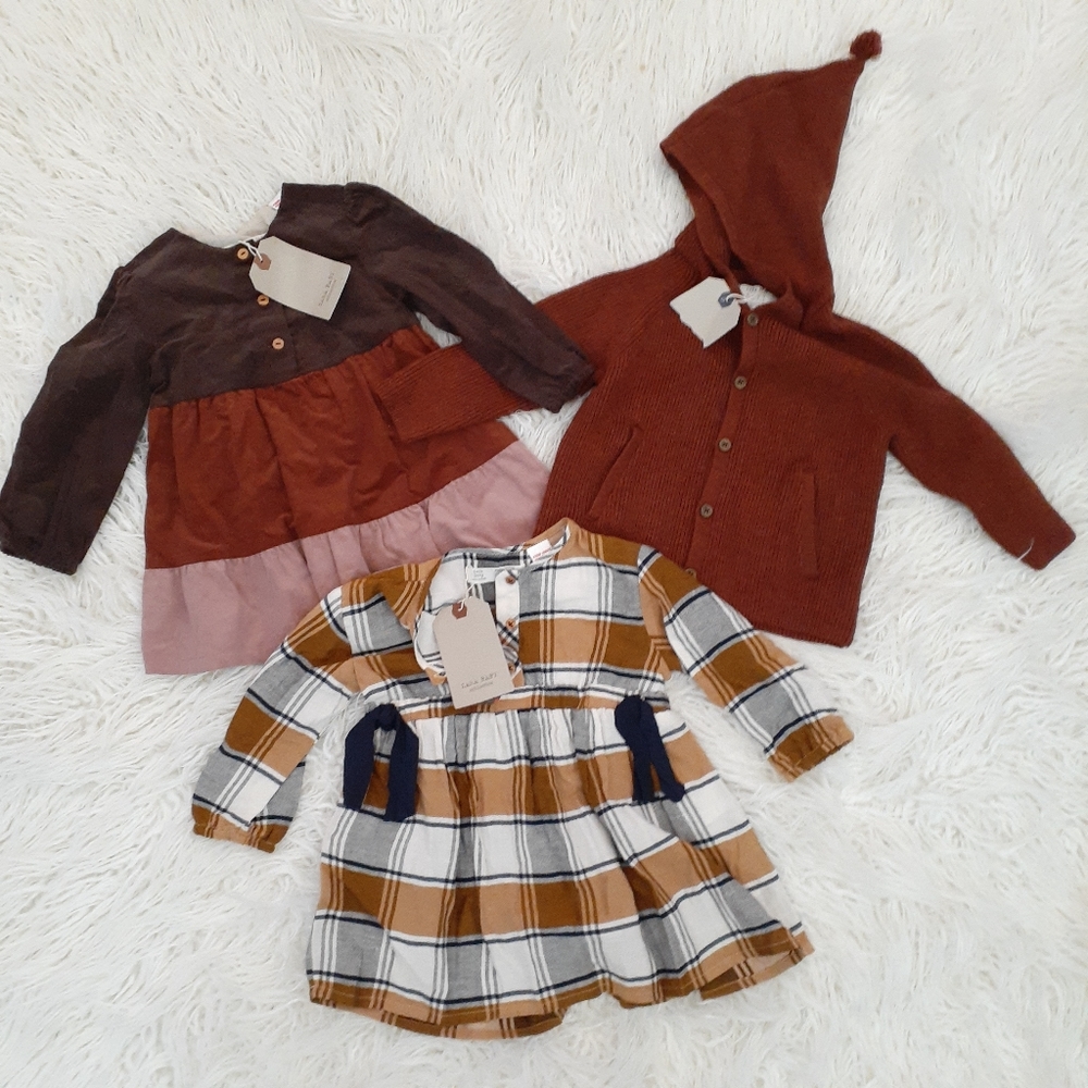 Zara baby tops and sweater